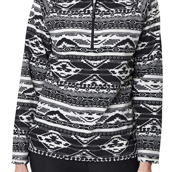 Eddie Bauer Women's Ultra Soft Fleece 1/4 Zip Long Sleeve Pullover Top XXL - Picture 2 of 4